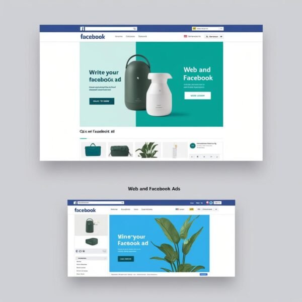 Anúncios para a web e Facebook