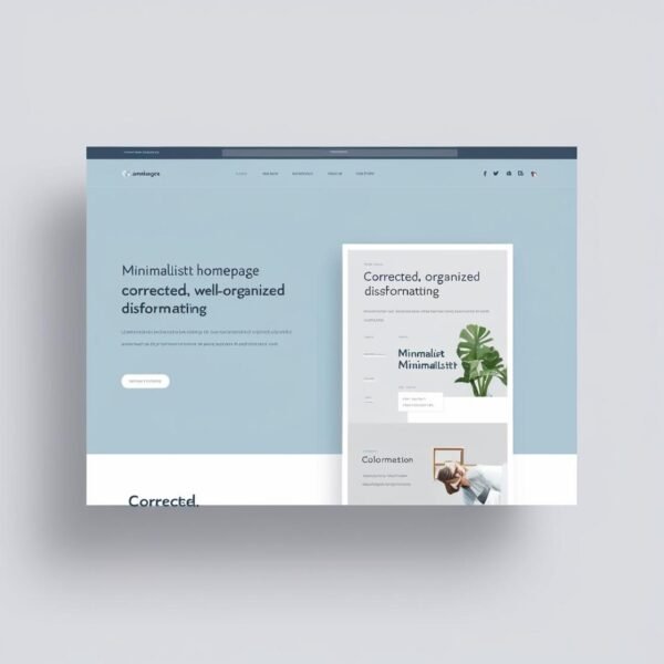 Correção de Desformatação na homepage